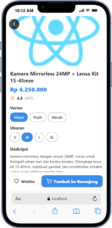 Produk Detail Screen