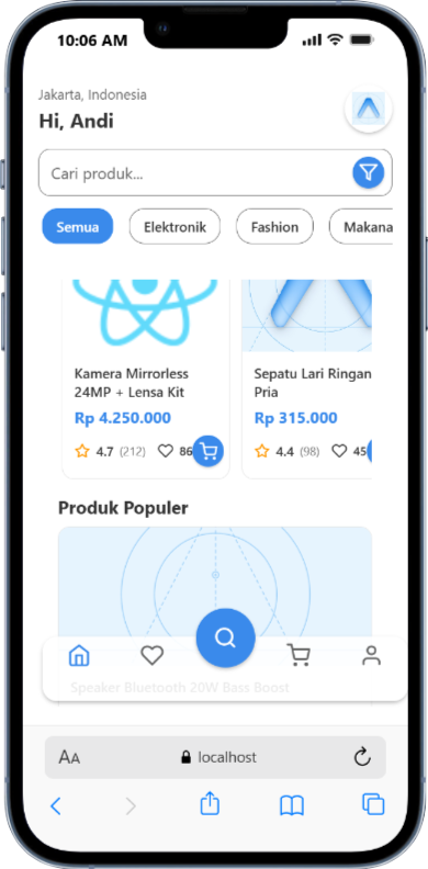 Dashboard React Native